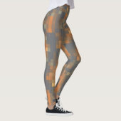 Leggings Bleu orange tendance (Droite)