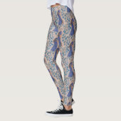 Leggings bleu paon (Gauche)
