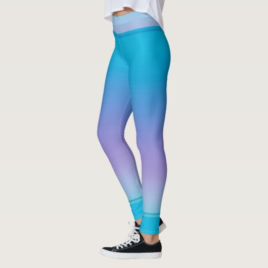 Leggings Bleu pourpre populaire (Gauche)
