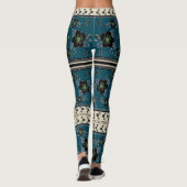 Leggings Bleu profond (Dos)