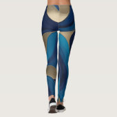 Leggings Bleu profond (Dos)
