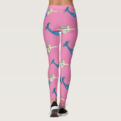 Leggings Bleu-queue Sirène nager Thunder_Cove (Dos)