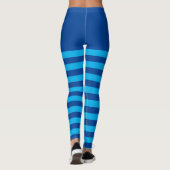 Leggings Bleu rayé (Dos)