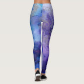 Leggings Bleu rose (Dos)