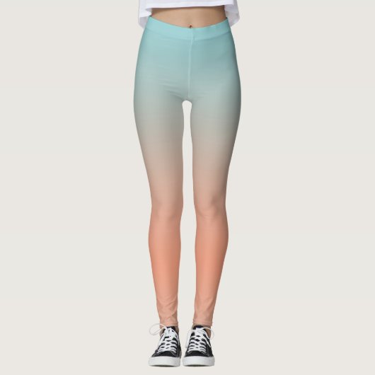 leggings bleu rose foncé moderne (Devant)