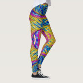 Leggings ~ bleu rose jaune ~ Original (Droite)