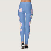 Leggings Bleu rose pâle (Dos)