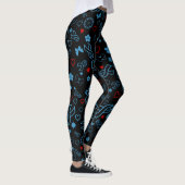 Leggings Bleu/Rouge Multi...Diabète (Droite)