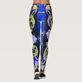 Leggings Bleu simple - Calme, Cool et collecté (Dos)