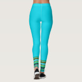 Leggings Bleu Sport  (Dos)