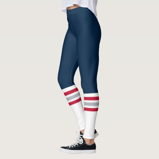 Leggings Bleu Team Tube Sock (Gauche)