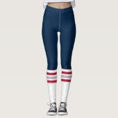Leggings Bleu Team Tube Sock (Devant)