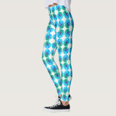 Leggings Bleu turquoise (Gauche)