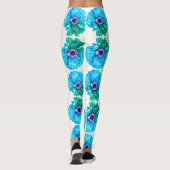 Leggings Bleu turquoise (Dos)