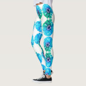 Leggings Bleu turquoise (Gauche)