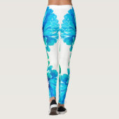 Leggings Bleu turquoise (Dos)