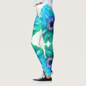 Leggings Bleu turquoise (Gauche)