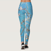 Leggings Bleu Vincent van Gogh Art Peinture (Dos)