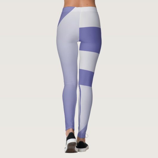 Leggings Bleu violet (Dos)