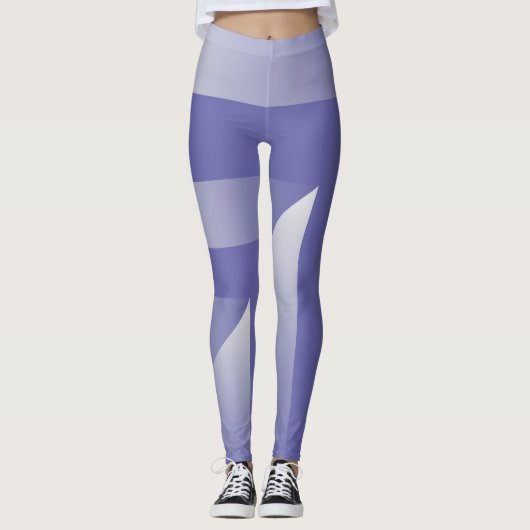 Leggings Bleu violet (Devant)