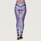 Leggings ~ bleu violet ~ Original (Dos)