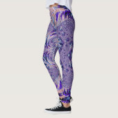 Leggings ~ bleu violet ~ Original (Gauche)