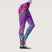 Leggings ~ bleu violet rose ~ Original (Droite)
