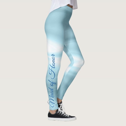 Leggings Bleue servante d'honneur (Droite)