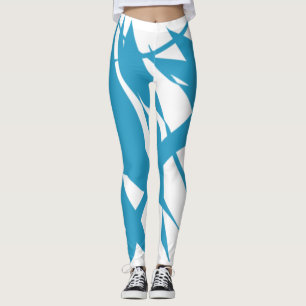 LEGGINGS BLEUE SKETCH
