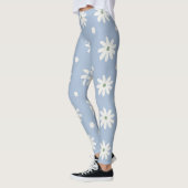 Leggings Bleuet Charmant et pois (Gauche)