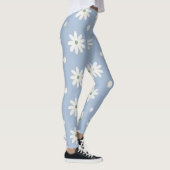 Leggings Bleuet Charmant et pois (Droite)