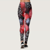 Leggings Bleuets frais Bleuets framboises Bleuets (Dos)