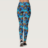 Leggings bleus (Dos)