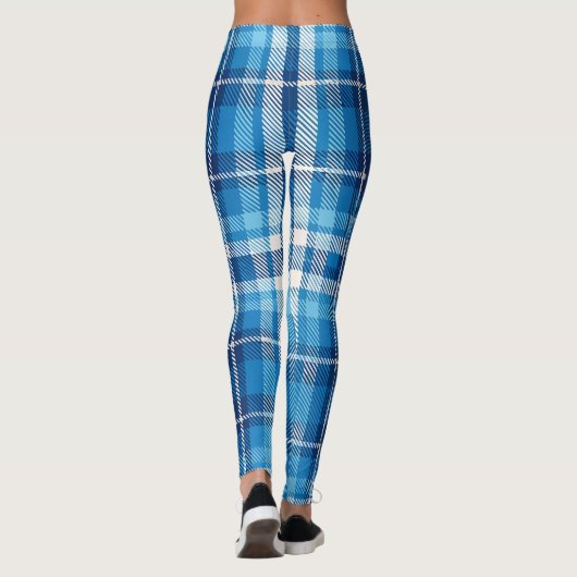 Leggings bleus (Dos)