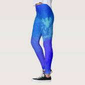 Leggings bleus Abstraits (Gauche)