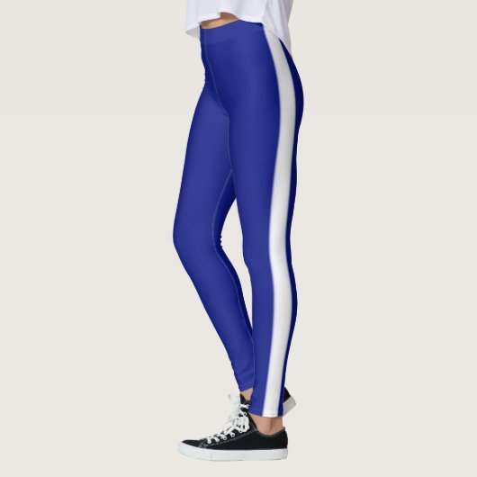 Leggings Bleus Blancs (Gauche)