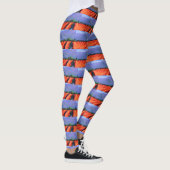 Leggings bleus ciels soyeux (Droite)