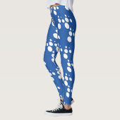 Leggings bleus Designer (Gauche)
