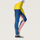 Leggings bleus et jaunes (Droite)