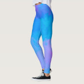 Leggings bleus et roses Abstraits (Gauche)