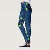 Leggings Bleus étonnant (Gauche)
