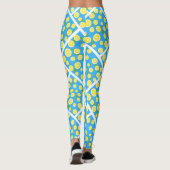 Leggings Bleus Frais de Citron Été (Dos)