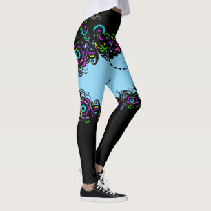 Leggings bleus Isabella