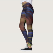 Leggings Bliss esthétiques en mouvement - Colour Wave Paste (Gauche)