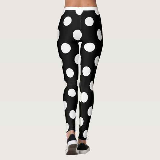 Leggings Blk Polka (Dos)