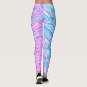 Leggings Blobs colorés (Dos)