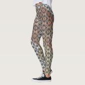 Leggings Bloc de couleur et fleurs (Gauche)