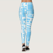 Leggings Blocs bleus (Dos)