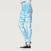 Leggings Blocs bleus (Gauche)