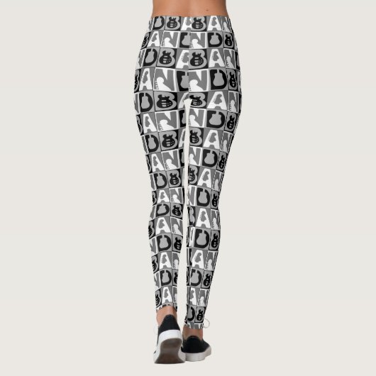 Leggings Blocs de bande (Dos)
